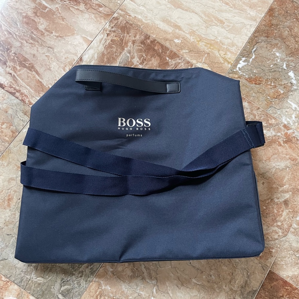 Hugo Boss Navy Duffle Bag
